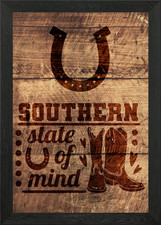 SOUTHERN STATE WOOD Gerahmtes