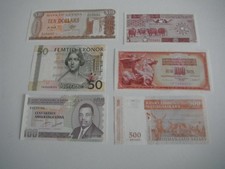 Alte Geldscheine Banknoten