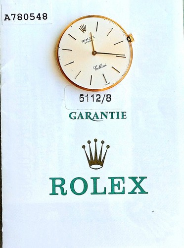 Rolex cellini 5112 - 5112, uhrwerk