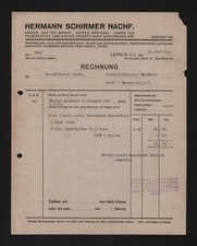 LEIPZIG, Rechnung 1931