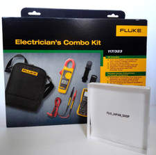 Neu Fluke 117/323 Elektriker Combo-Kit Digital Multimeter Stromzange