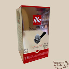 illy E.S.E. Kaffeepads CLASSICO - klassische Röstung 108 Pads - 786g MHD 01/2026
