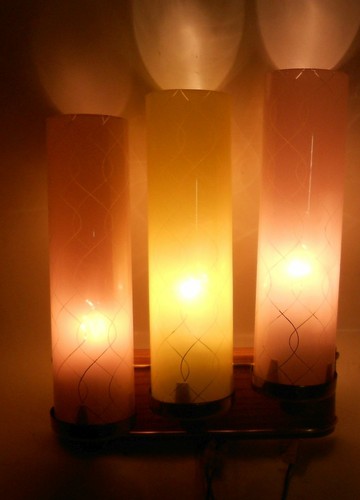 Vintage wandlampe 50er - vintage,