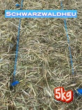 Heu 5kg 1. Schnitt Schwarzwaldheu für Kaninchen Schafe Pferde sehr Artenreich