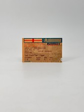 Ticket England Griechenland WM 2002 Qualifikation David Beckham kultiger Freistoß