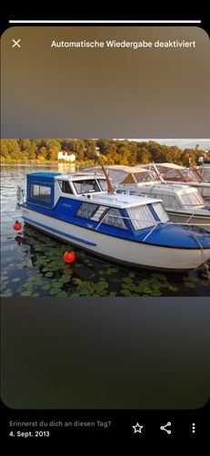 Kajütboot ernst riss seestern - kajütboot,