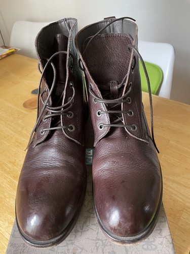 Moma herrenstiefel leder - leder, braun