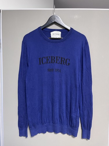 Iceberg 1974 wool blue sweater - 1974,