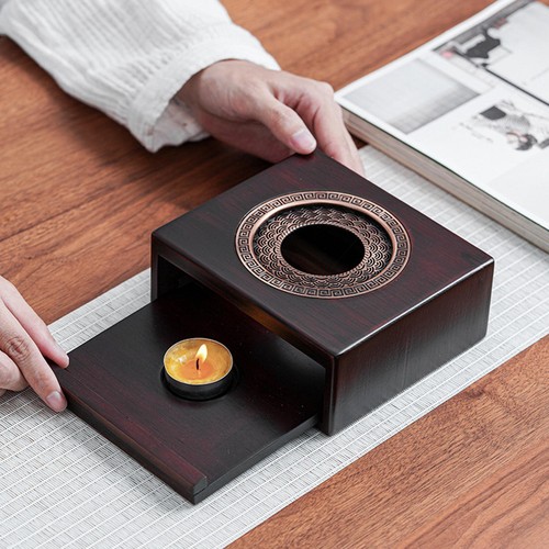 Bambus stövchen warmer kaffee - stövchen,