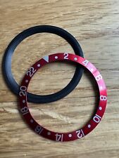 Lünette Bezel Inlay Blau kompatibel zu Rolex GMT Master 16700 16710 16760