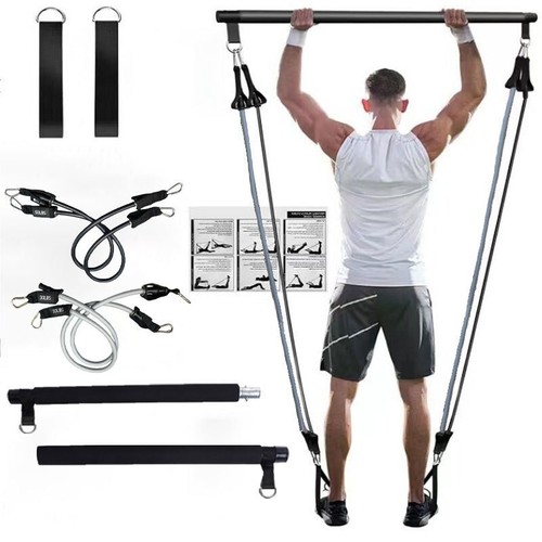Tragbare pilatesstange set mit - tragbare,