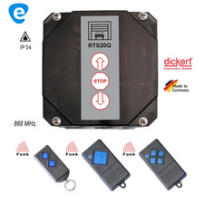 Dickert RTS-20Q Torsteuerung Rolladenmotor Fernsteuerung Funksteuerung o. Sender