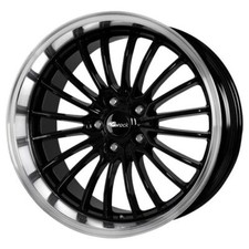 1x BROCK B24-GP Schwarz Glanz Horn-poliert 8.5Jx19 5x112 ET45