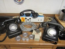 2 alte Telefone W48 (1956) mit