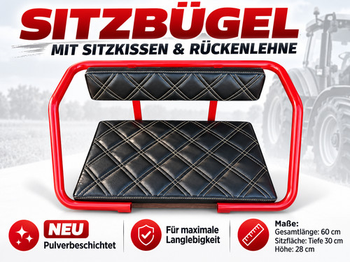 Sitzbügel mit sitzkissen - sitzbügel, und