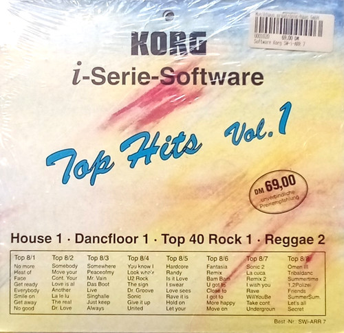 Korg serie software top - korg, i-serie-software-top