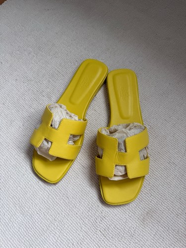 Hermès oran sandalen gelb - oran,