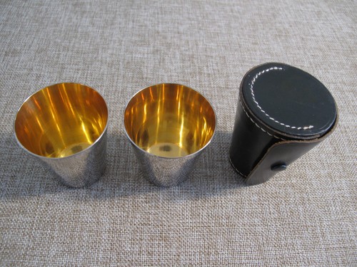 Vintage trinkbecher stapelbar - trinkbecher,