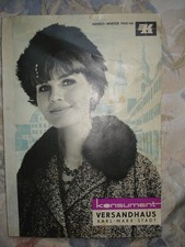 " Konsument "Versandhaus - DDR ;KATALOG HERBST/WINTER 1965/66