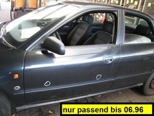 TÜR Vorne Links Audi A4 1.8 B5 Farbe Schwa-me LZ9U Limousine