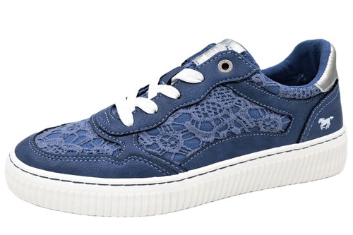 Mustang damen sneaker - mustang, blau