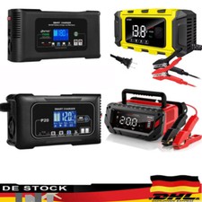 Intelligente Batterie Ladegerät Impuls Reparatur Auto Motorrad LiFePO4 AGM EFB