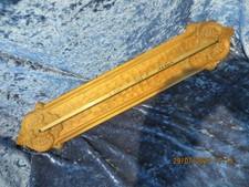 Zahnstangenuhr Sägezahnuhr Zappler Uhr Brett mit Zahnstange