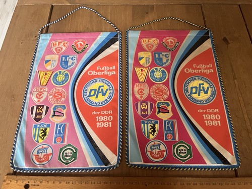 Ddr fußball oberliga wimpel - fußball,