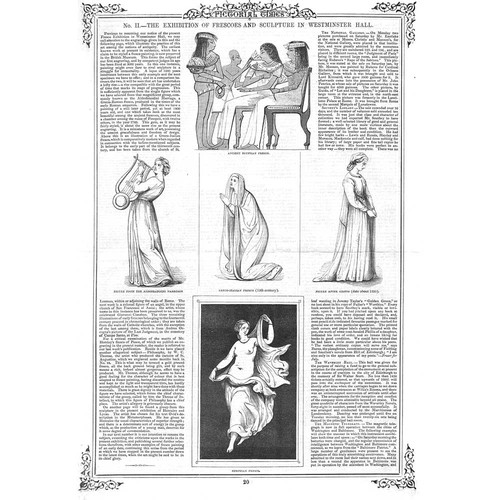 Ausstellung von fresken - von, &