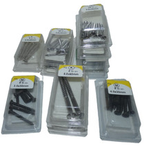 Zierschrauben / Holzschrauben Längsschlitz verschiedene Größen und Materialen