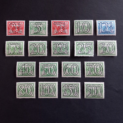 Holland 1940 zahl serie von - holland,