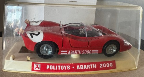 Politoys m584 abarth 2000 - abarth,