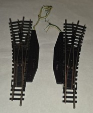 2x Minitrix elektr. Weiche - Weichenpaar 14955 + 14956 mit Antrieb - Spur N