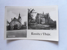 AK Rositz Kirche Evangelisch