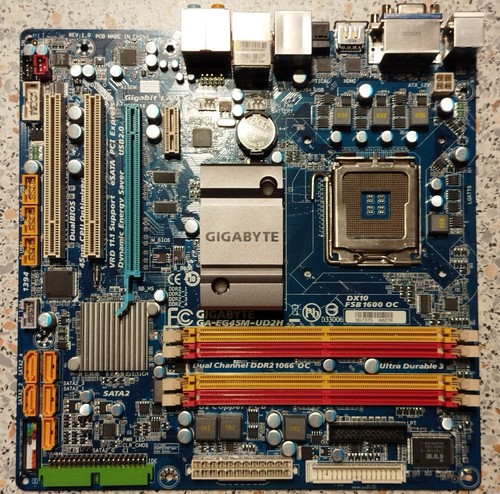 Motherboard gigabyte - motherboard,