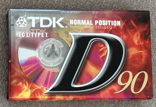 Tdk 90eb compact cassette - d-90eb,,