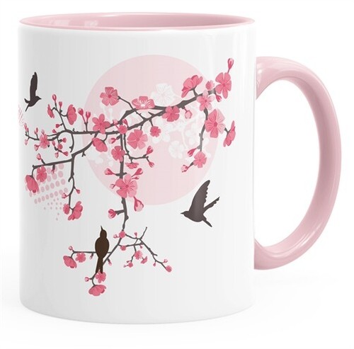 Kaffee tasse kirschblüten - kaffee-tasse,