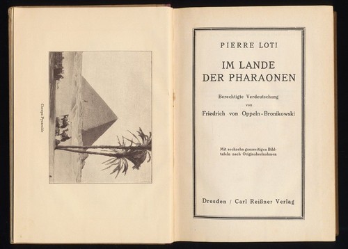 Lande der pharaonen loti - der,