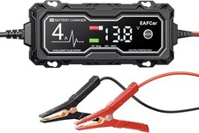 12V 4A Kfz Batterieladegerät LCD AGM GEL SLA Auto Erhaltungsladegerät Desulfator