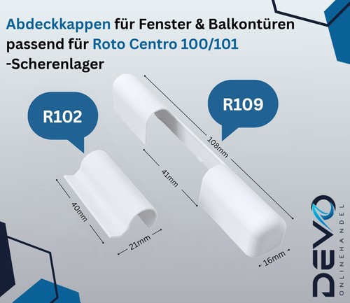 Abdeckkappen r102 r109 - abdeckkappen, passend