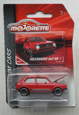 Majorette Premium Cars VW Volkswagen Golf 1 GTI rot Neu/OVP Auto Car Klassiker