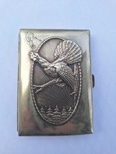 Altes Zigarettenetui  Alpacca-Silber