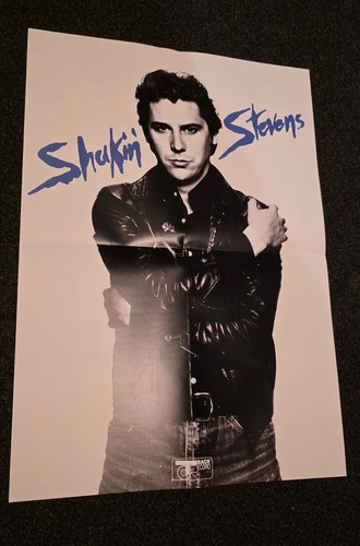Shakin stevens poster track - shakin,