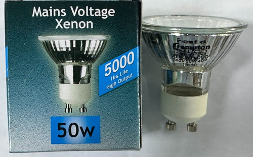 50w gu10 xenon halogen - 4x,