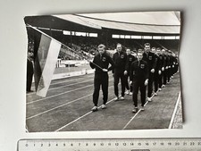 Presse-Foto 1955 Deutschland-England Leichtathletik-Wettkampf, London