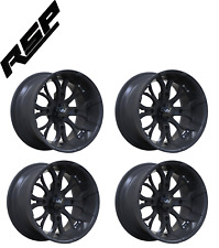 VBW Sport Felgensatz Polaris 14x7 LK156 / 14x8 LK156 schwarz matt