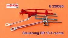 MÄRKLIN E228380 Gestänge rechts, für 3618, 3318…  BR 18.4 ….. NEUWERTIG!