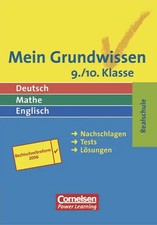 Mein Grundwissen - Deutsch