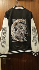 College Jacke Drache Oversize
