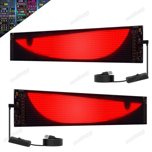 Led schild leuchte display - schild,